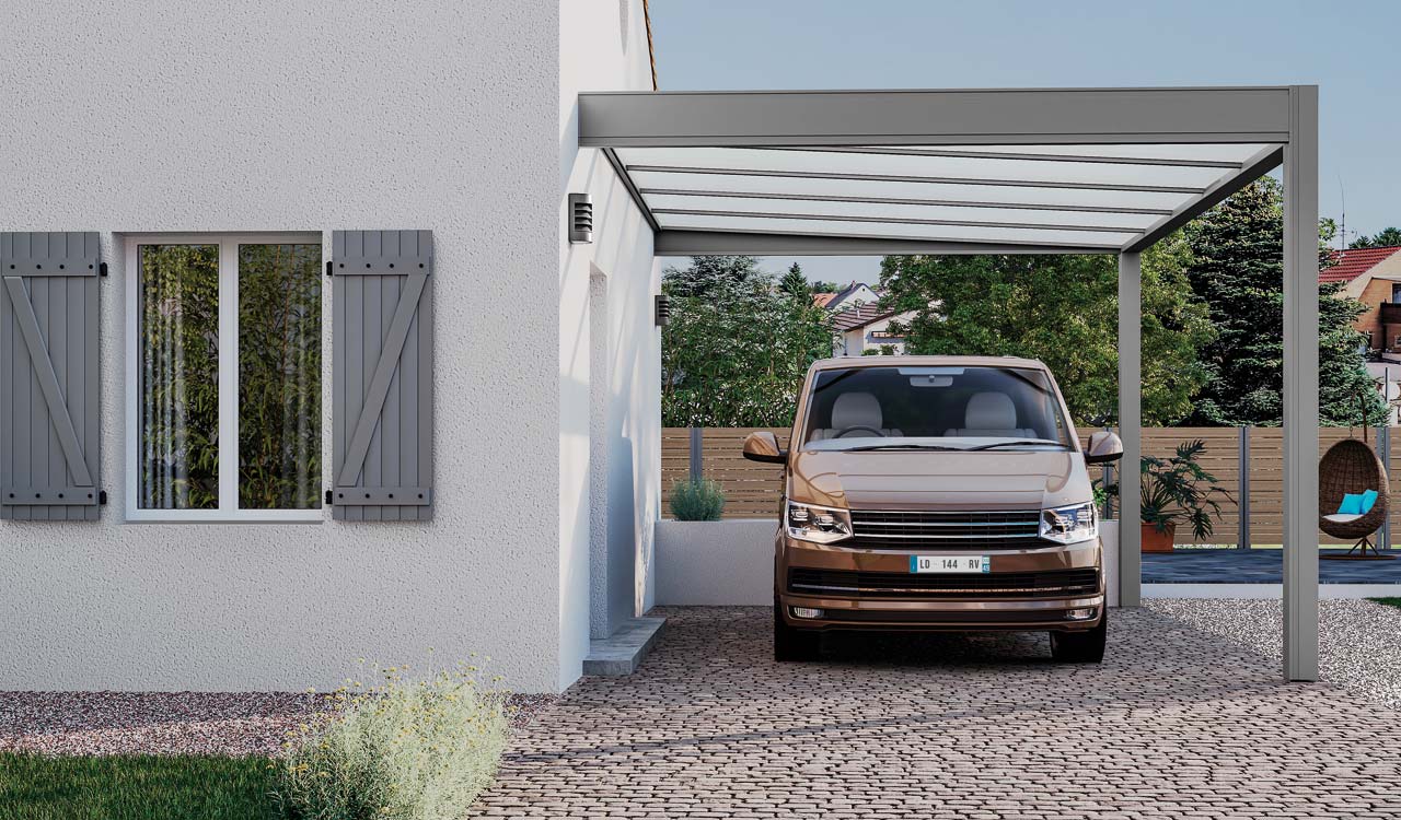 Carport aluminium amexso